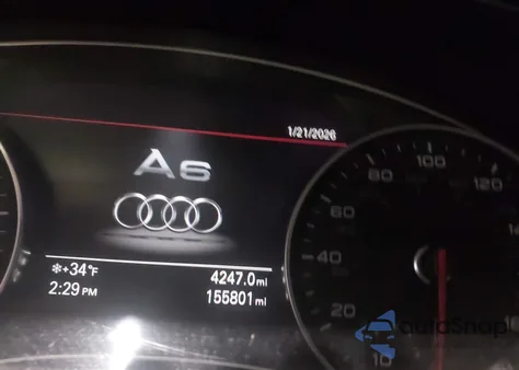 2015 Audi A6 2.0T Premium from USA, damaged, VIN WAUGFAFC2FN038200